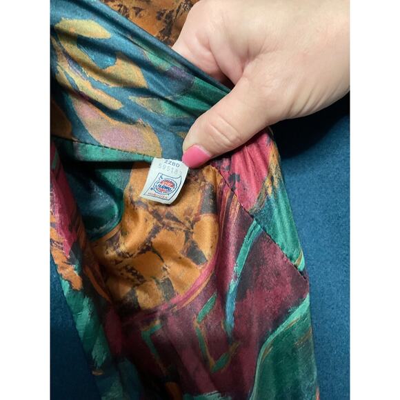 Vintage Alorna Super Fina Wool Blend L Coat Double Breasted Made in USA Parka - Picture 7 of 8